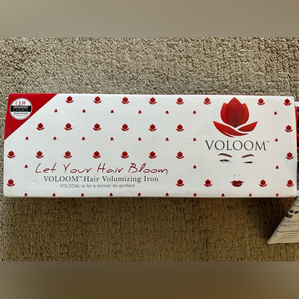Voloom Hair volume iron.  BRAND NEW!